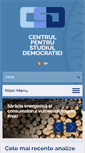 Mobile Screenshot of democracycenter.ro
