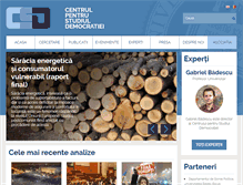 Tablet Screenshot of democracycenter.ro