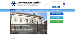 Desktop Screenshot of democracycenter.org